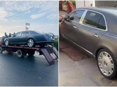 Bentley Mulsanne car stolen from London Imported from Karachi