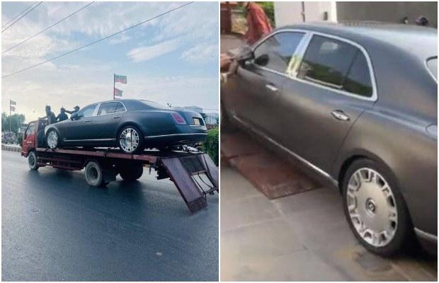 Bentley Mulsanne car stolen from London Imported from Karachi