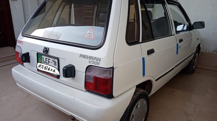 Suzuki Mehran VXR Model 2018