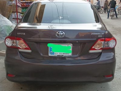 Toyota Corolla Gli 2012 For Sale